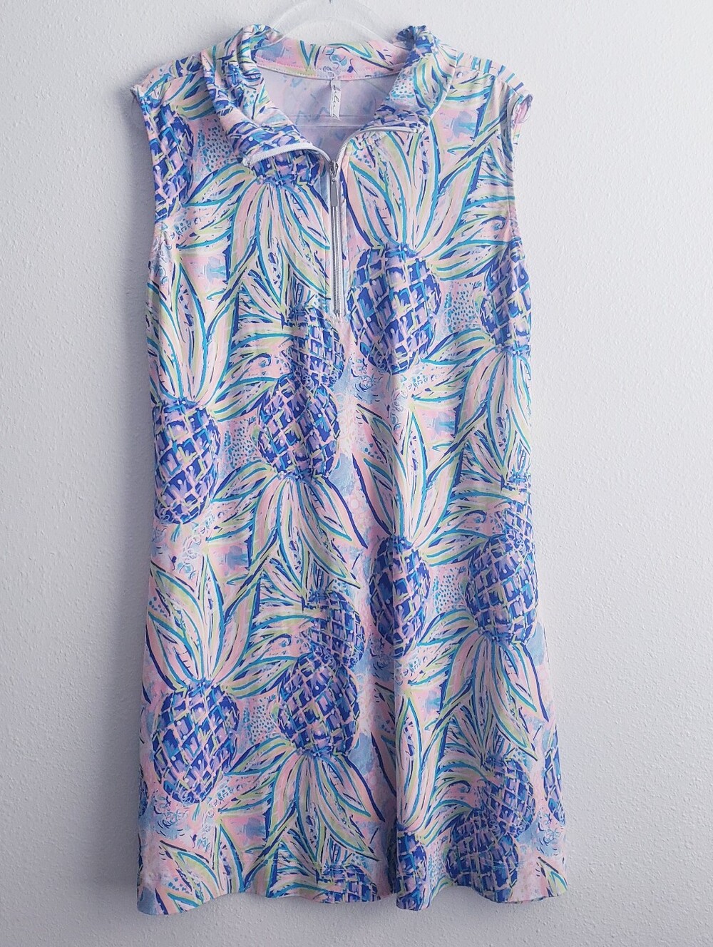 Lulu B Pine Apple Mini Cruise Attire Dress - Picture 2 of 8